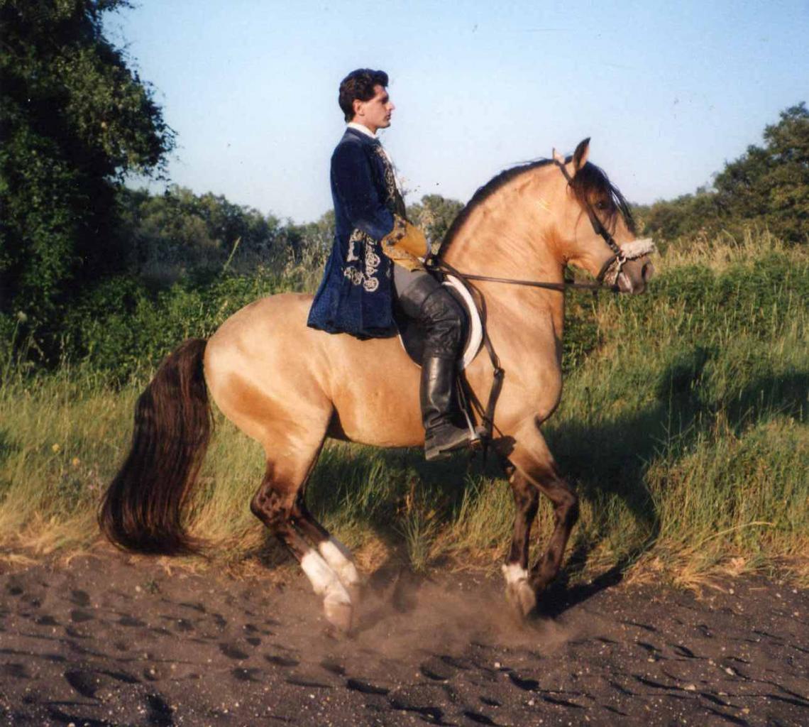 Christophe Gorlier comédien et cavalier